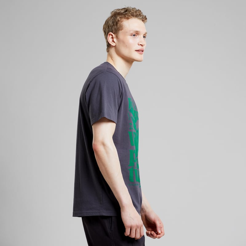 T-shirt Stockholm Play It Twice Charcoal