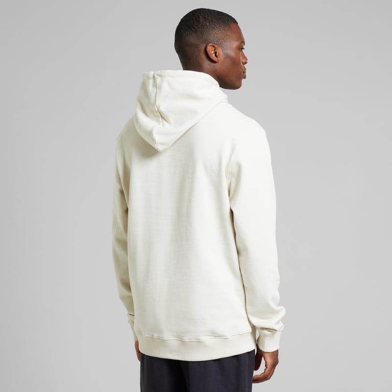 Hoodie Falun BBQ Emb Oat White