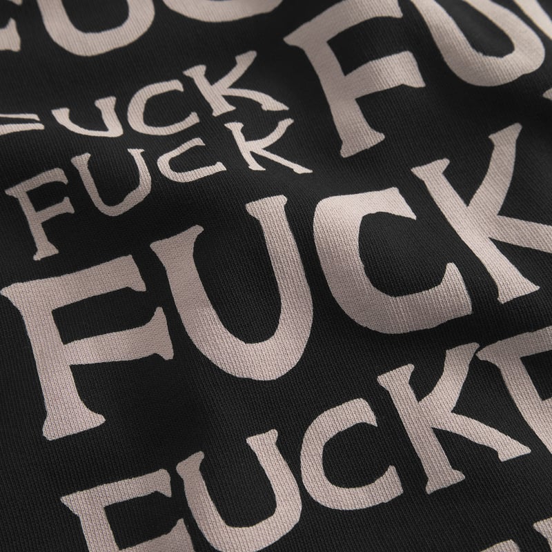 Hoodie Falun Sorry Black