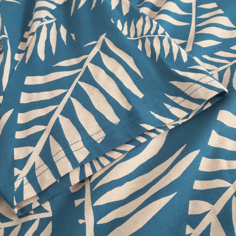 T-shirt Stockholm Cut Leaf Midnight Blue