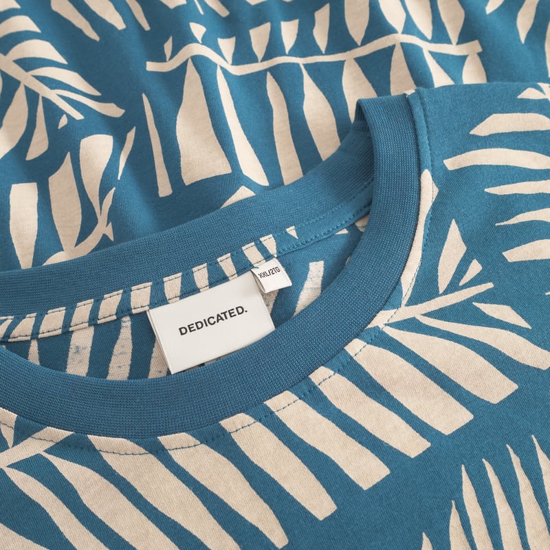 T-shirt Stockholm Cut Leaf Midnight Blue