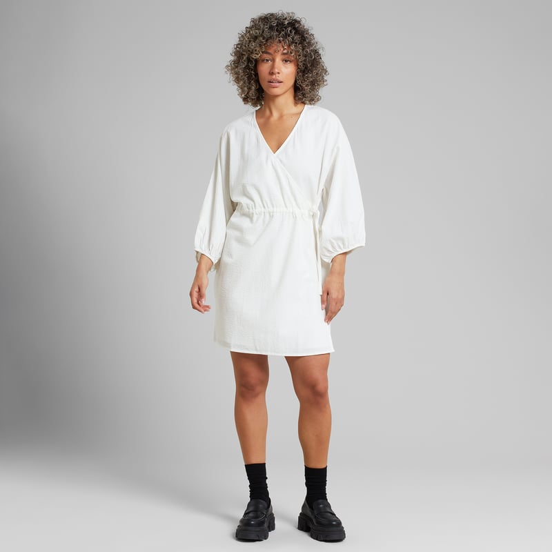 Wrap Dress Ugglan White