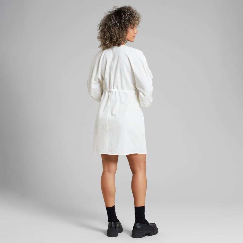 Wrap Dress Ugglan White