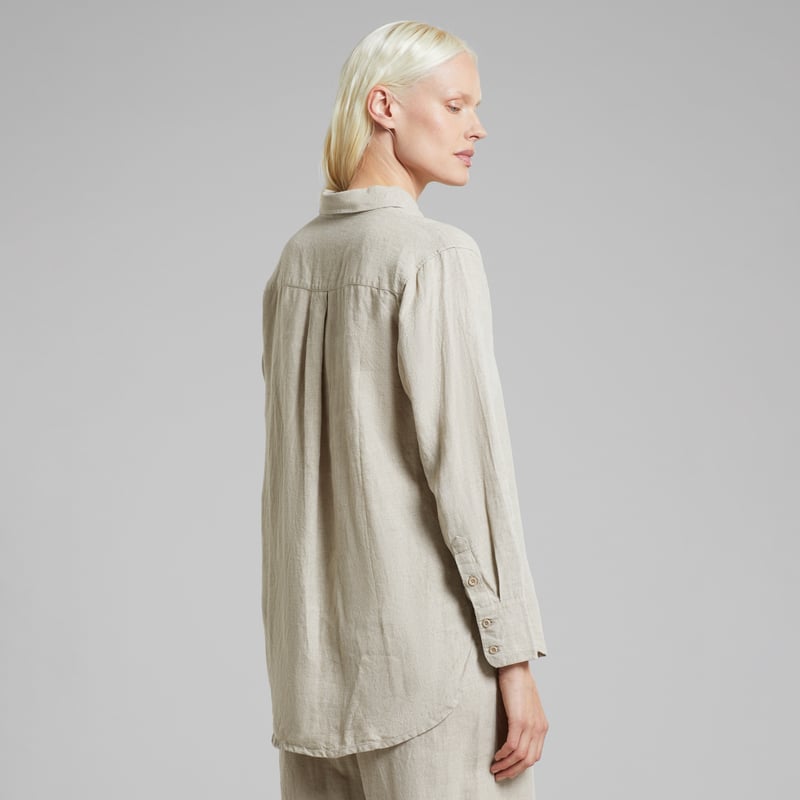 Shirt Kosta Linen Ecru