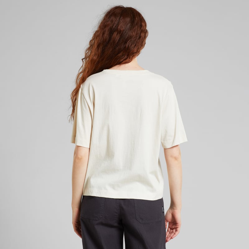 T-shirt Vadstena One Dandelion Oat White