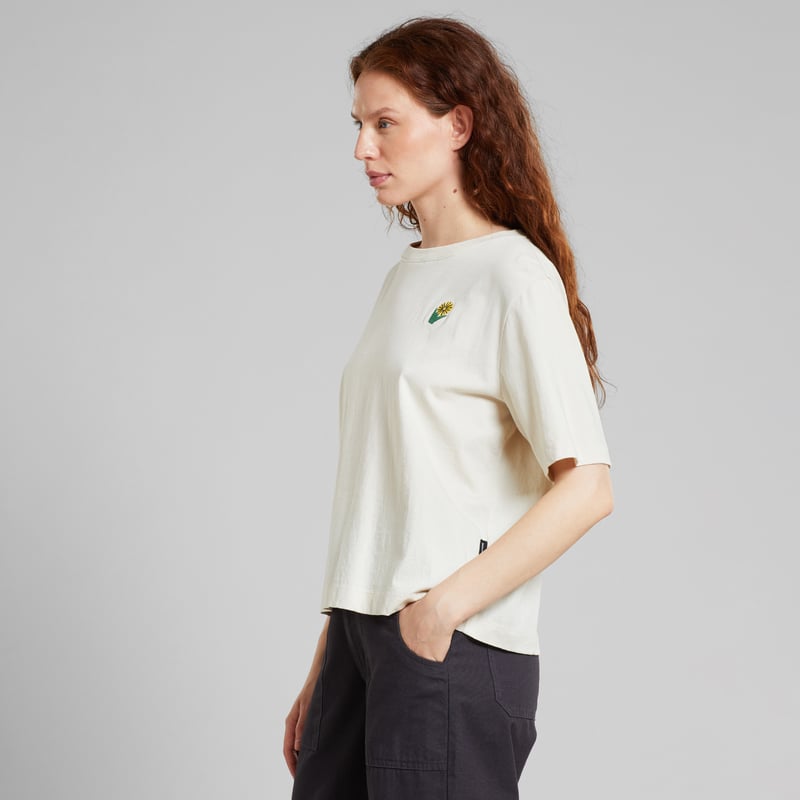 T-shirt Vadstena One Dandelion Oat White