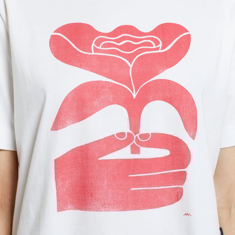T-shirt Vadstena My Petal White