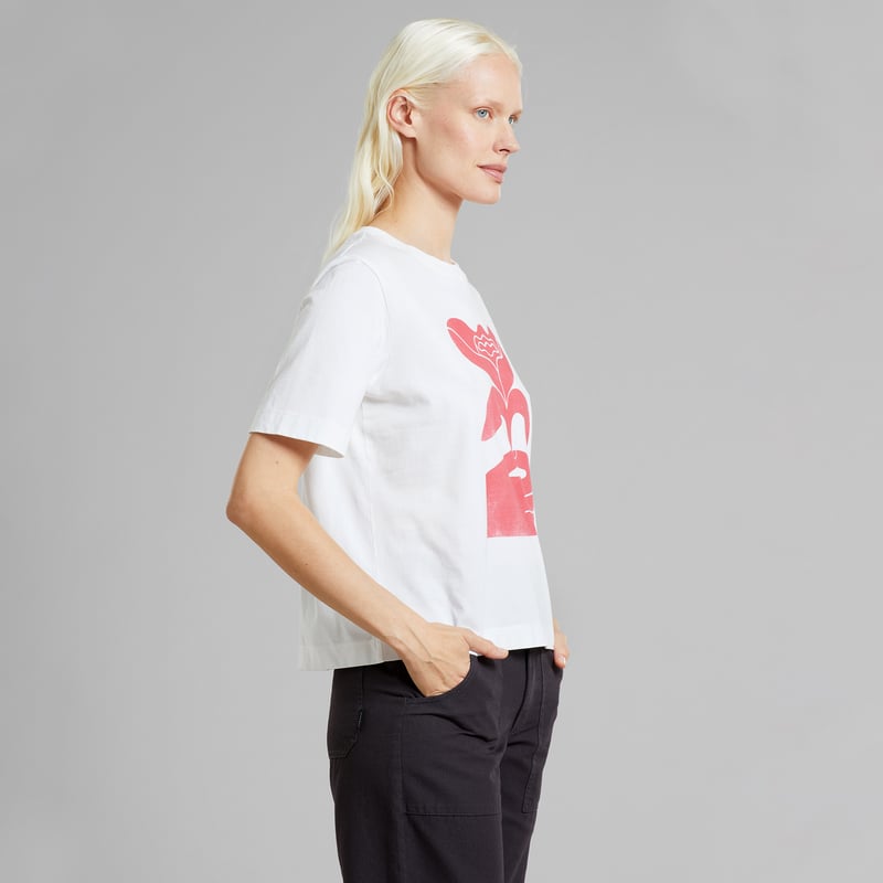 T-shirt Vadstena My Petal White