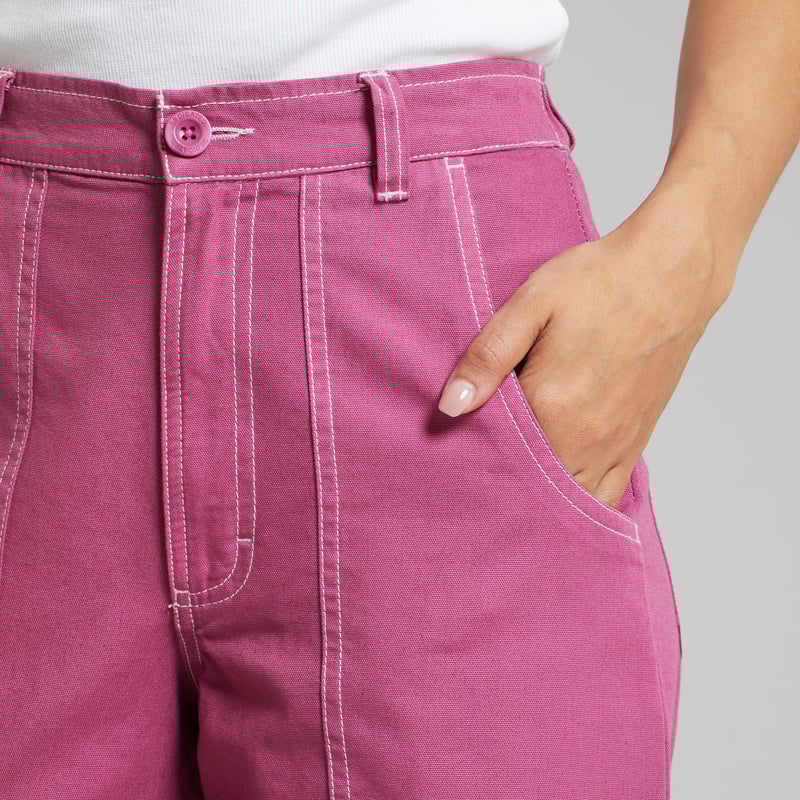 Workwear Pants Vara Canvas Violet Purple
