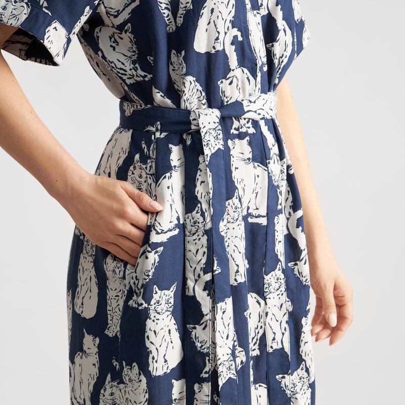 Dress Kallvik Cats Blue