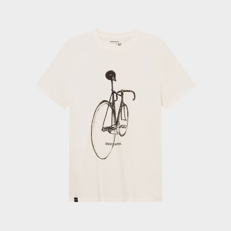 T-shirt Stockholm Pencil Bike Off-White