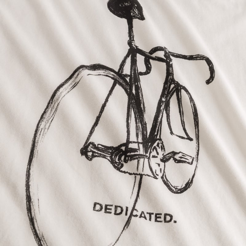 T-shirt Stockholm Pencil Bike Off-White
