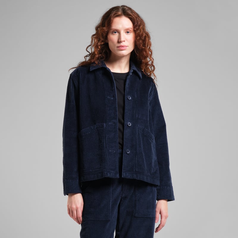 Jacket Stiby Corduroy Navy