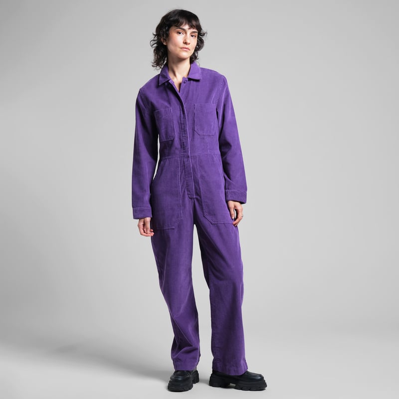 Overall Docksta Corduroy Picasso Purple