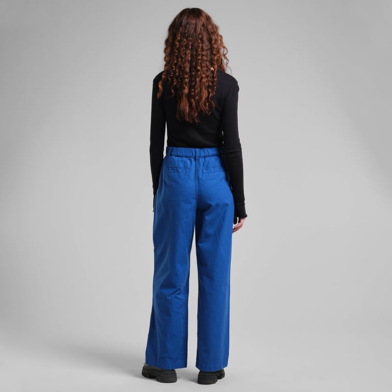 Pants Vickleby Canvas Surf Blue