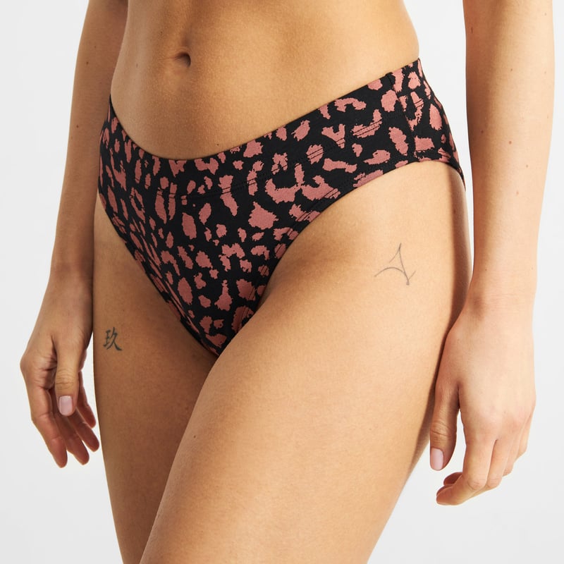 Briefs Ramsele Leopard Terracotta Red