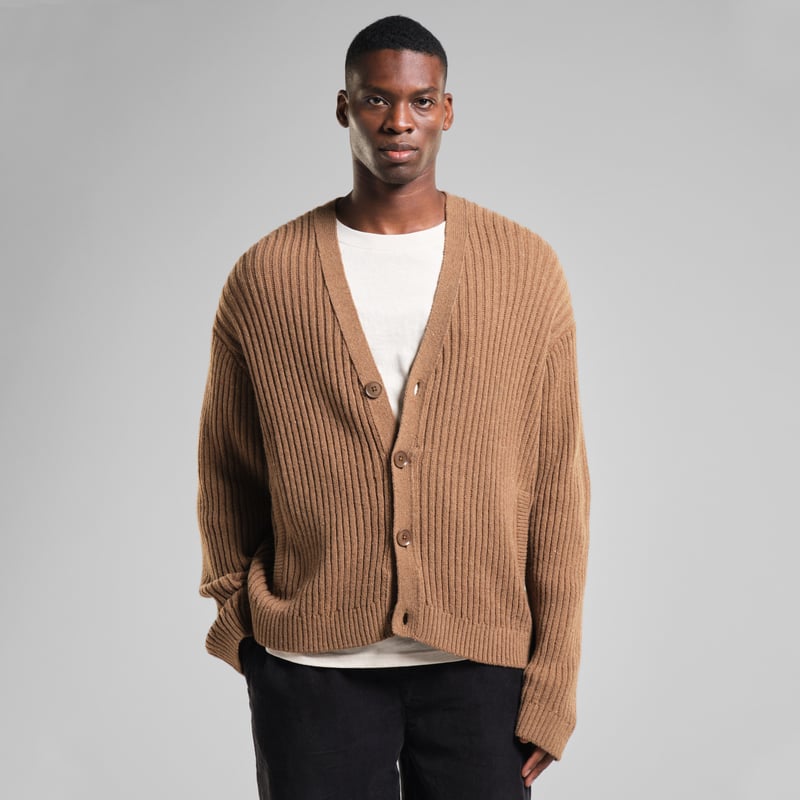 Cardigan Mavas Camel Brown