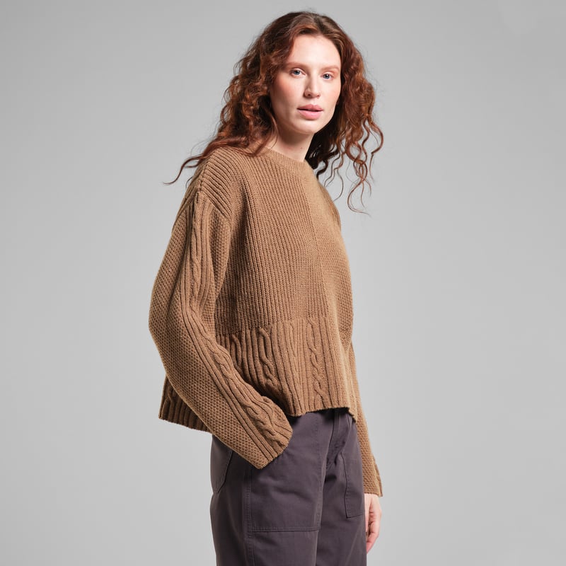 Sweater Limboda Camel Brown