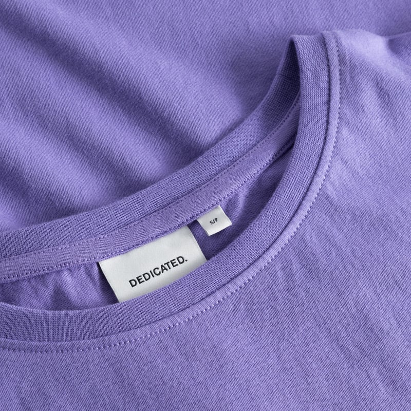 T-shirt Visby Base Paisley Purple