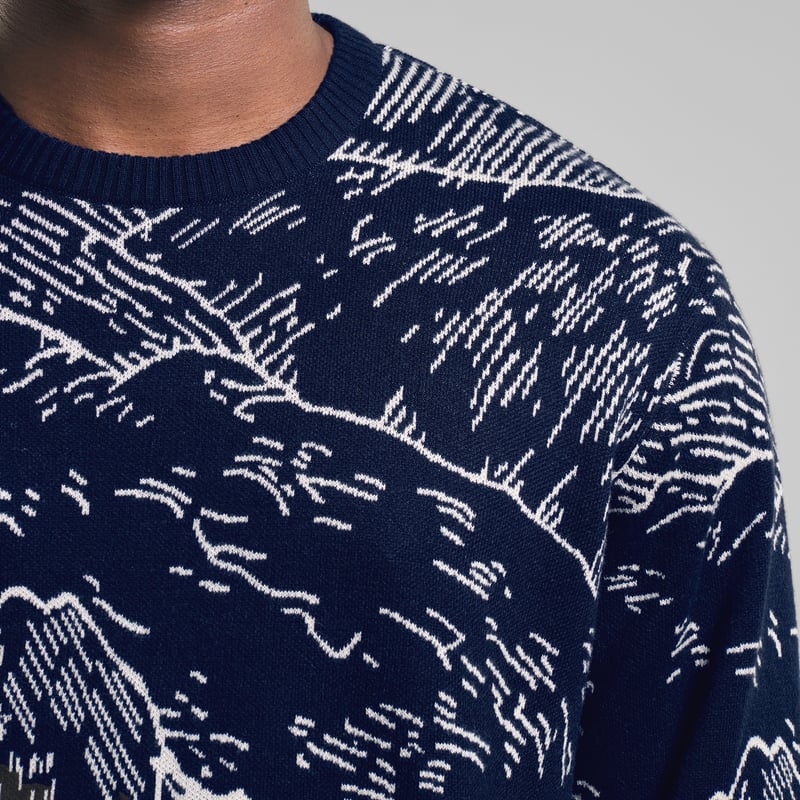Sweater Mora Mountain Horizon Navy