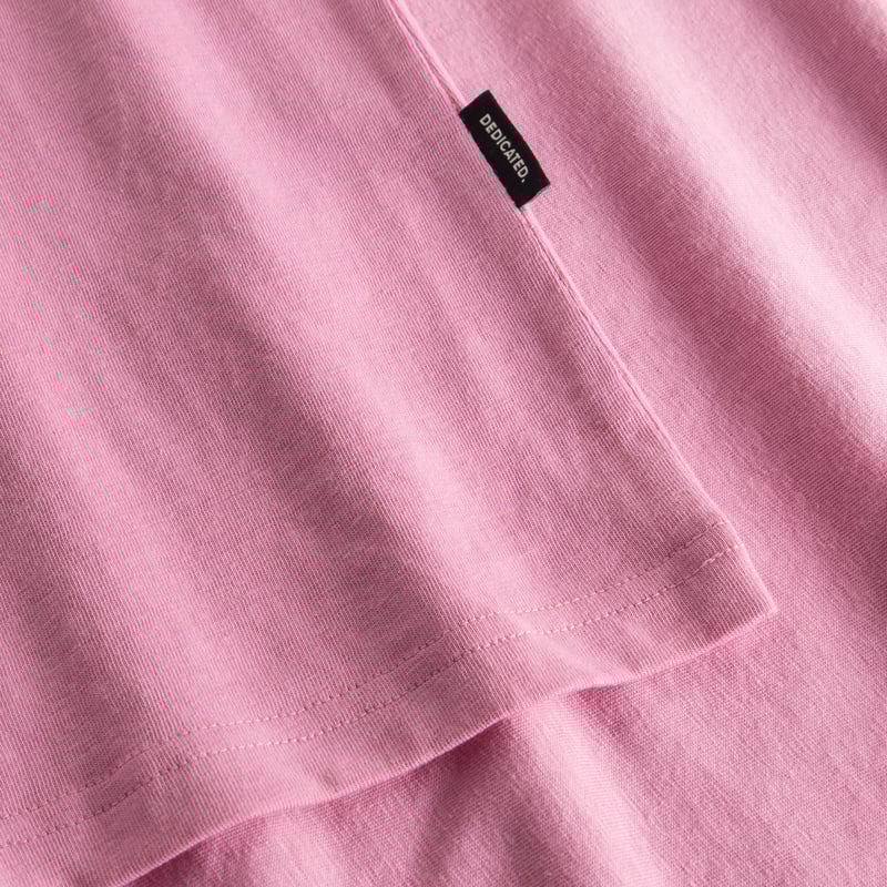 T-shirt Gustavsberg Hemp Moonlite Pink