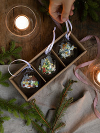 Weihnachtskugeln 3er-Pack - Die Kinder aus Bullerbü, 2. Kapitel