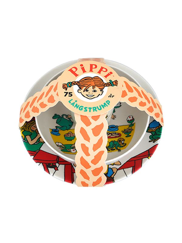 Melamine set Pippi Longstocking Birthday