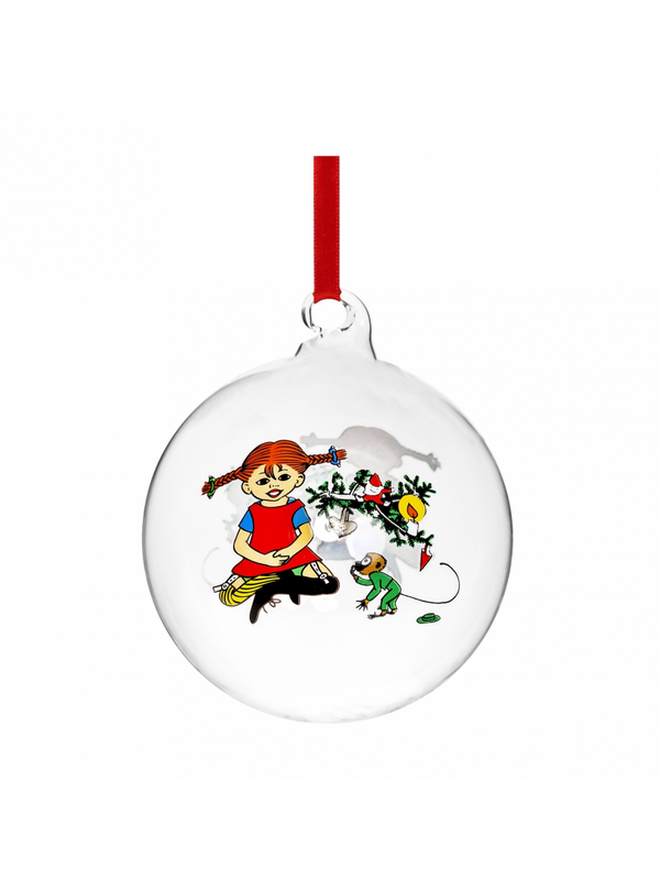 Christmas Tree Bauble Pippi Longstocking