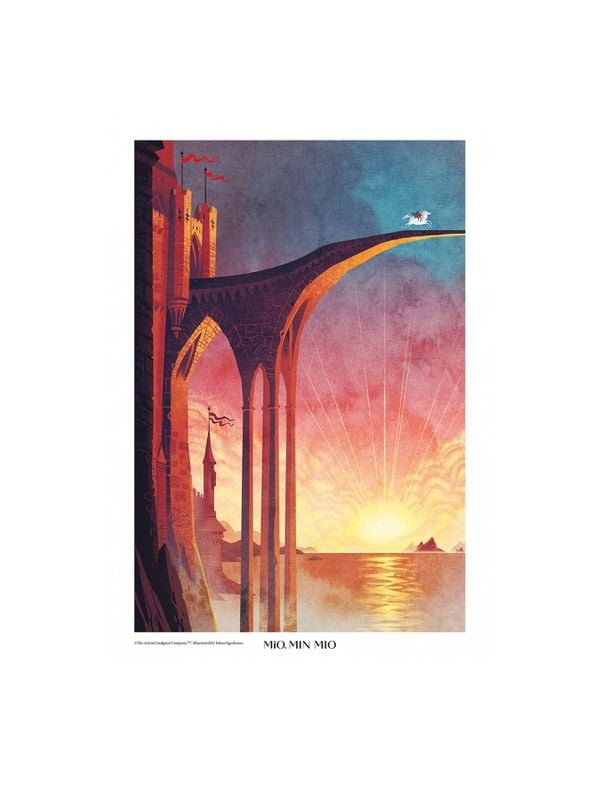 Poster „Mio, mein Mio“ „Die Brücke ins Morgenlicht“