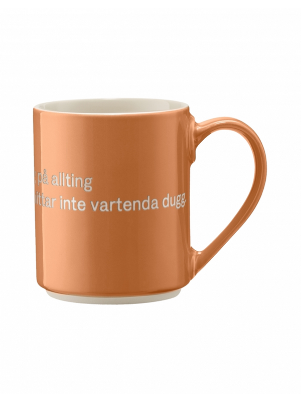 Mug Det är ingen ordning... Orange