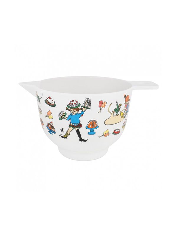 Mixing Bowl Pippi Longstocking White 1.5L