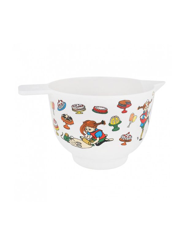 Mixing Bowl Pippi Longstocking White 1.5L