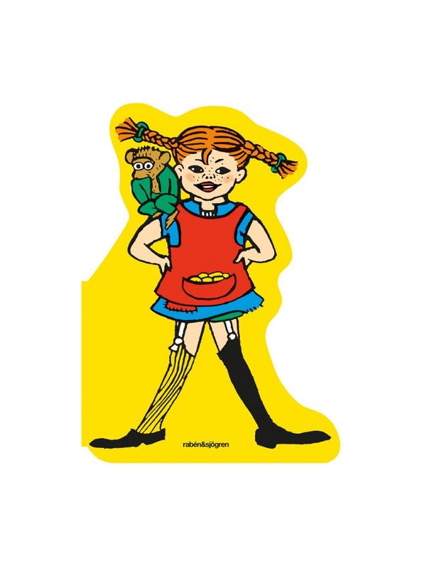 Board book Pippi Longstocking Figure Cut