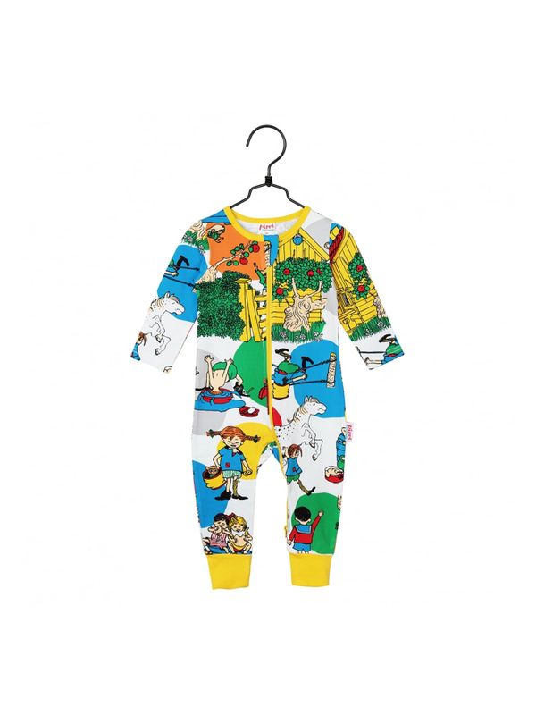 Pyjama Pippi Langstrumpf - Weiß