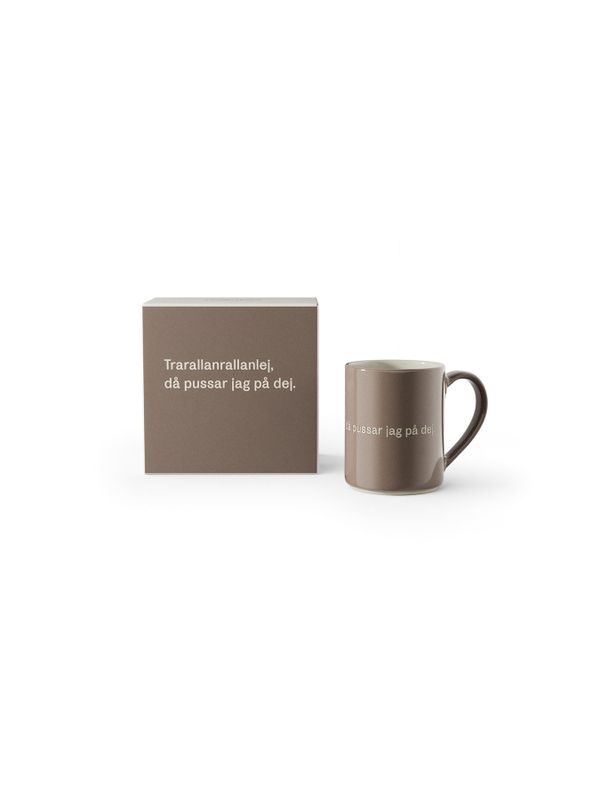 Tasse - Trarallanrallanlej... - Braungrau
