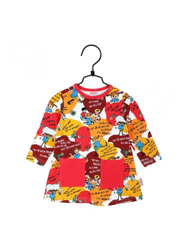 Dress Pippi Longstocking - Red