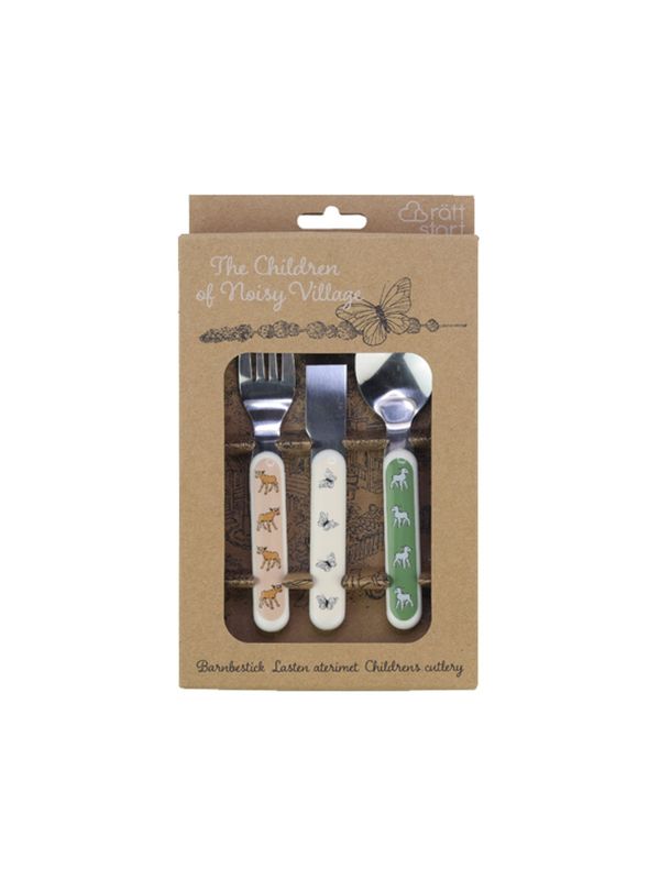 Kids’ Cutlery Children of Noisy Village 3-pack