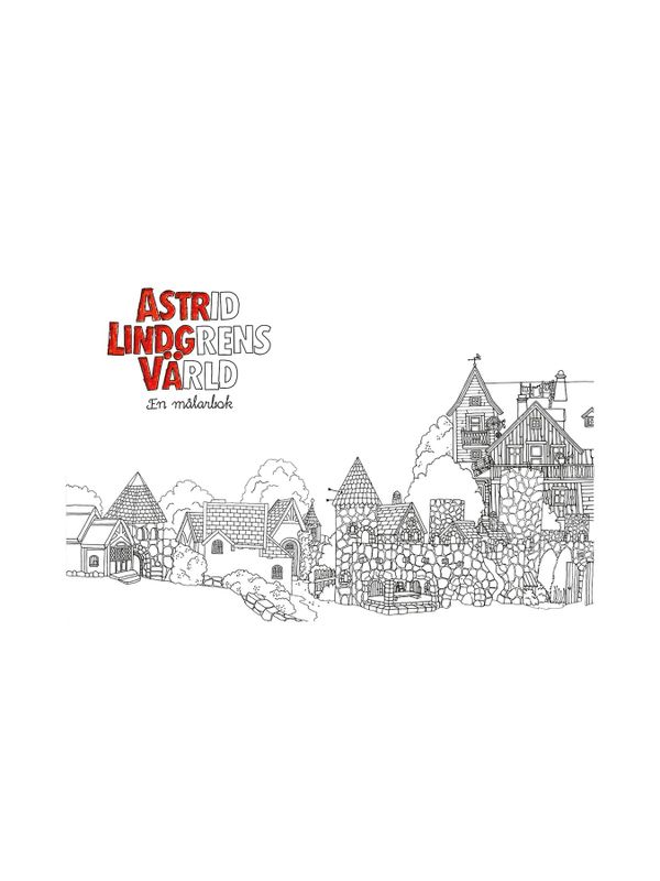 Colouring book - Astrid Lindgren’s World