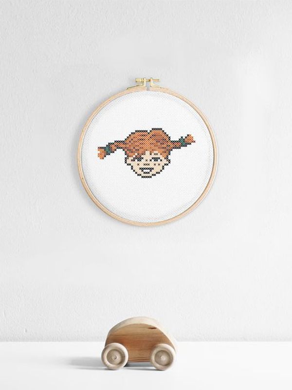 Stickerei-Set – Pippi Langstrumpf