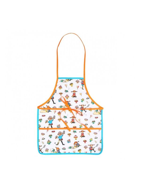 Apron Pippi Longstocking Kids - White