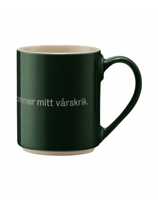 Mug “Håll för örona...” Green