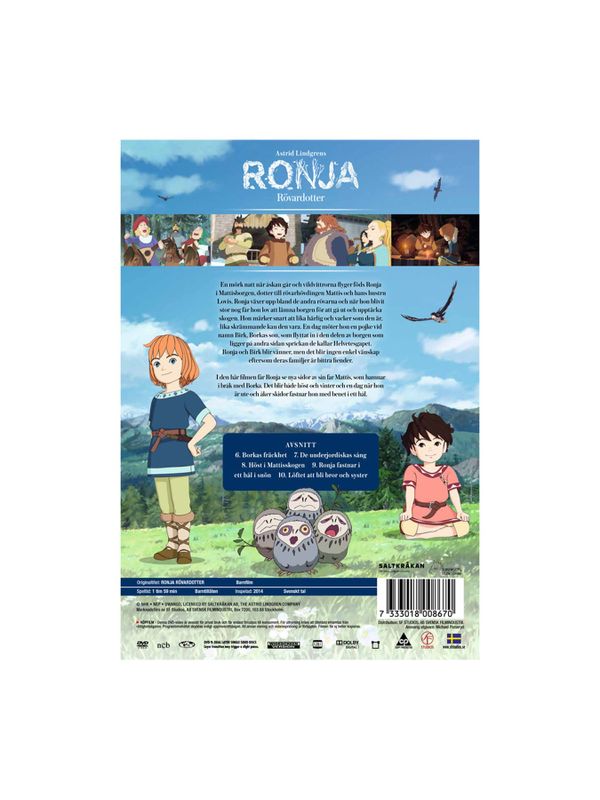 DVD Ronja, the Robber’s Daughter Volume 2/6