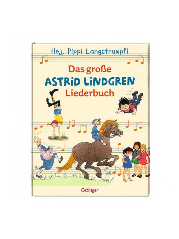 Hej Pippi Langstrumpf Liederbuch - Tyska