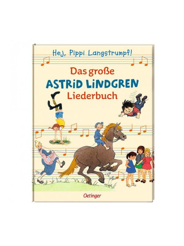 Hej Pippi Langstrumpf Liederbuch - German