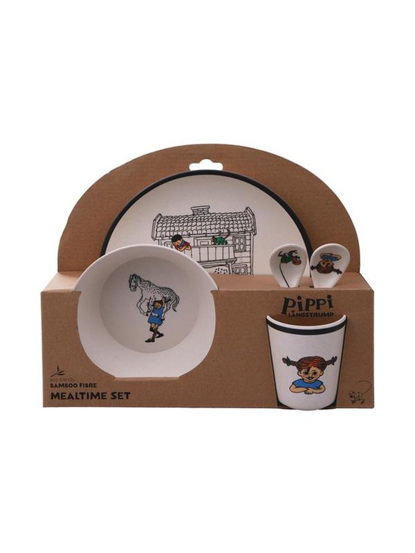 Melamine tableware Pippi Longstocking 5 piece