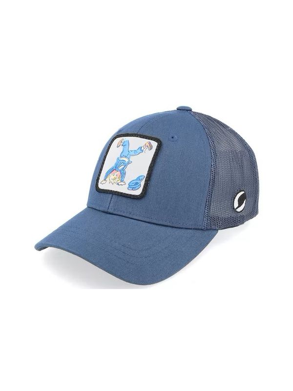 Kinder Cap Michel Handstand - Blau, Trucker