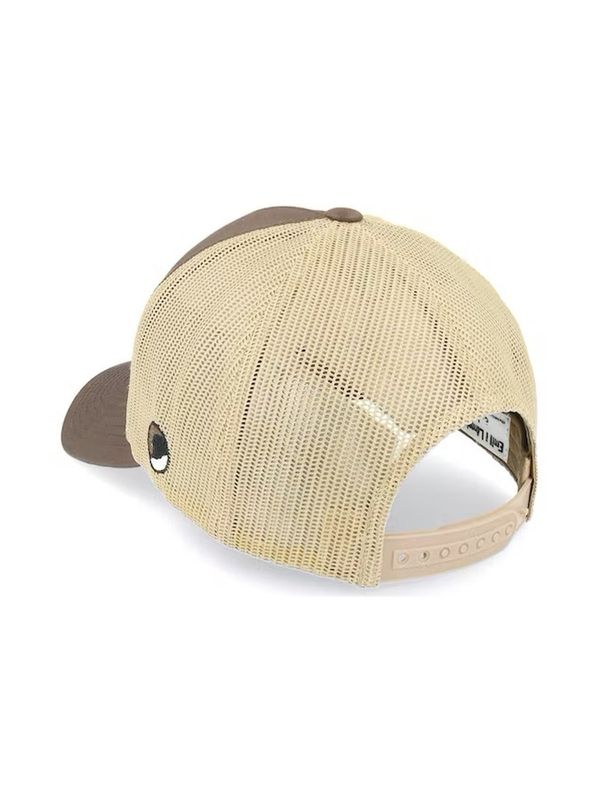 Keps Emil Siluett Vuxen - Brun/beige Trucker