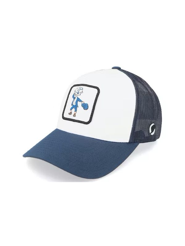 Cap Emil Soup Bowl Adult - White/Blue Trucker