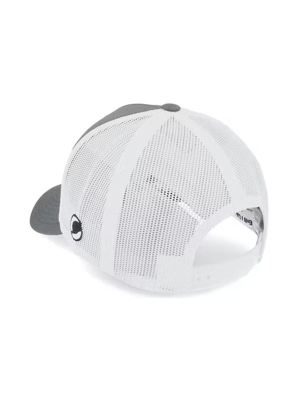 Cap Michel-Silhouette - Grau/Weiß, Trucker