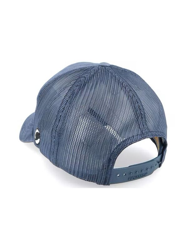 Cap Emil Striped Adult - Blue Trucker